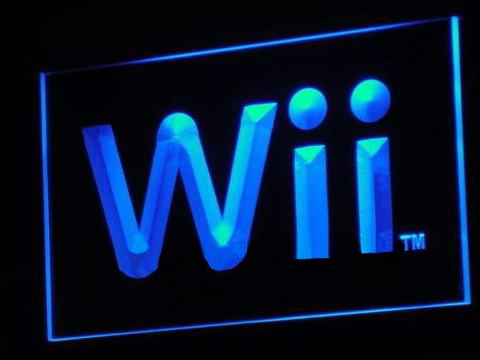 Wii Game Room Bar Beer LED Neon Sign